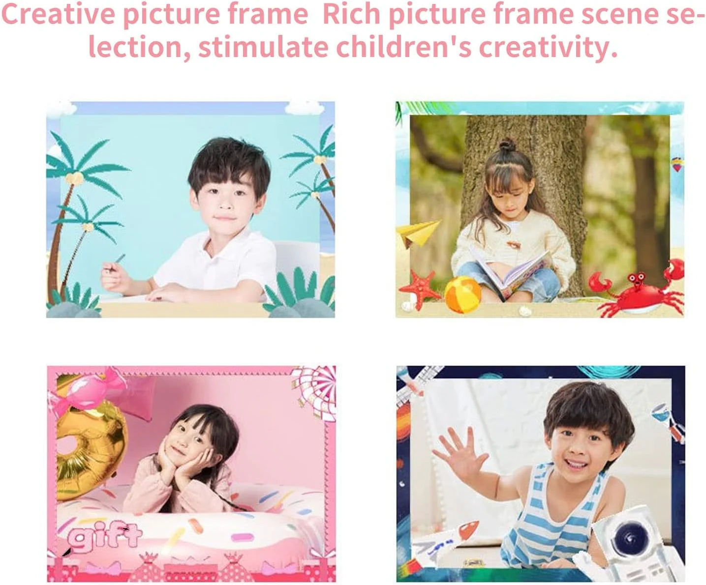 Aparat Foto Digital Copii cu Imprimare Termică Instant, Focalizare Automată, HD 1080P