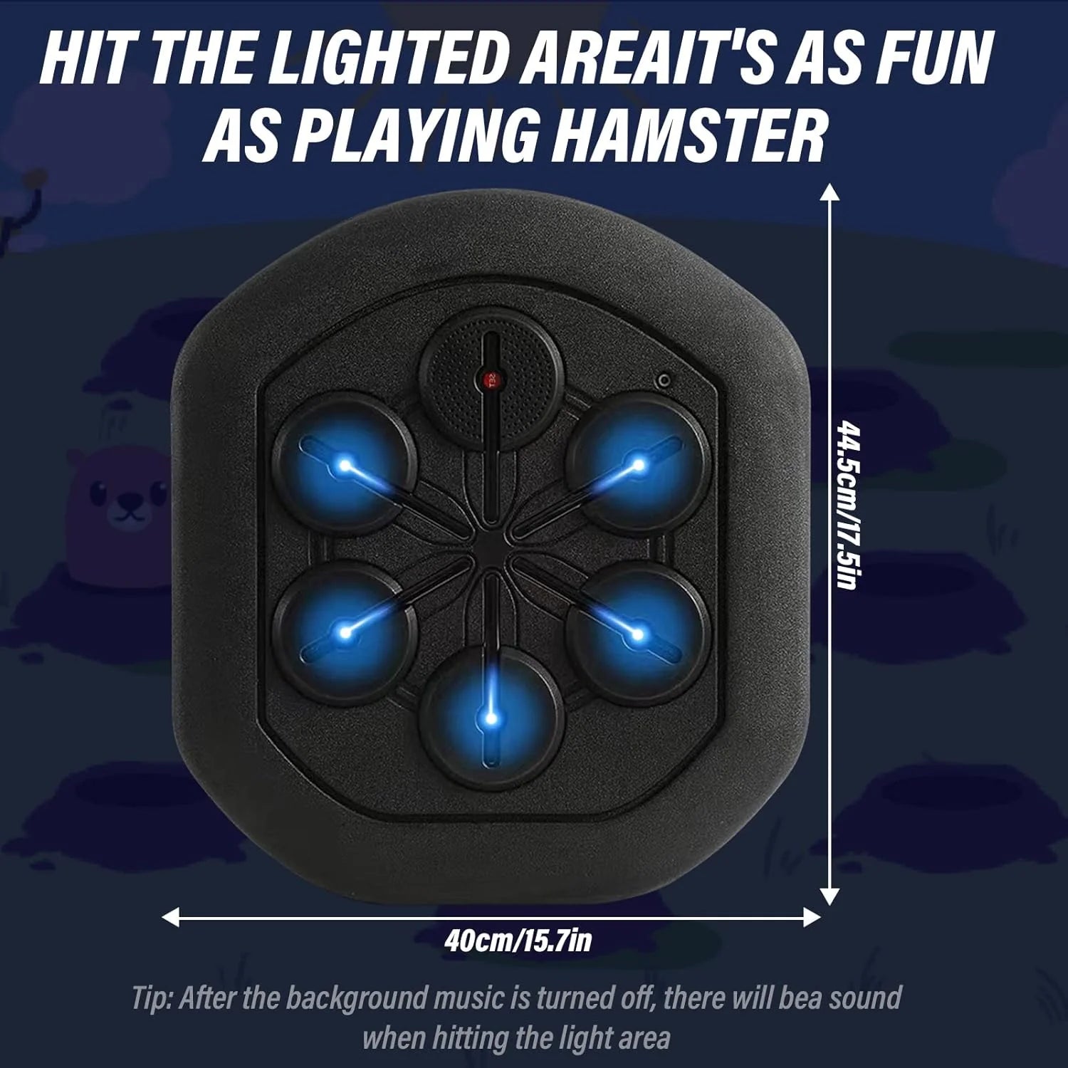 Aparat Box Electronic Muzical Inteligent, Mănuși Incluse, Antrenament Fitness Bluetooth