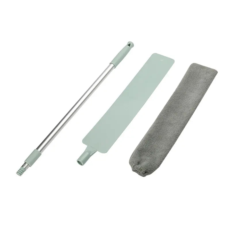 Mop Flexibil Microfibră Ultra-Absorbant, Coadă Telescopică Extensibilă Aluminiu, Curățare Eficientă