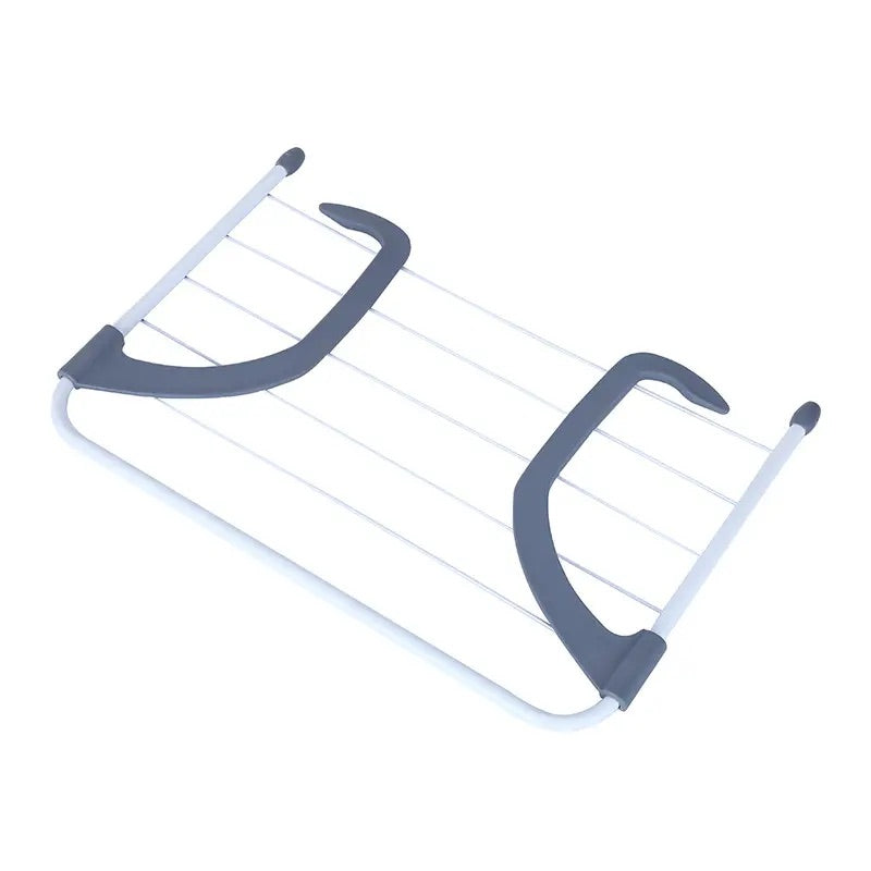 Uscător Rufe Pliabil, Ajustabil, pentru Balcon sau Calorifer, Rezistent, Compact
