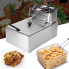 Friteuză Electrică Hoffmans 6 Litri, 2500W, Termostat Reglabil, Coș Detașabil