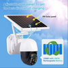 Camera de supraveghere wireless 5MP cu panou solar si rotire 355°, protectie IP66, infrarosu, WiFi/4G