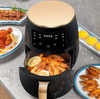 Friteuza cu aer cald AirFryer 2400W, capacitate 6Lsau 8 L si afisaj digital, LCD Touch control