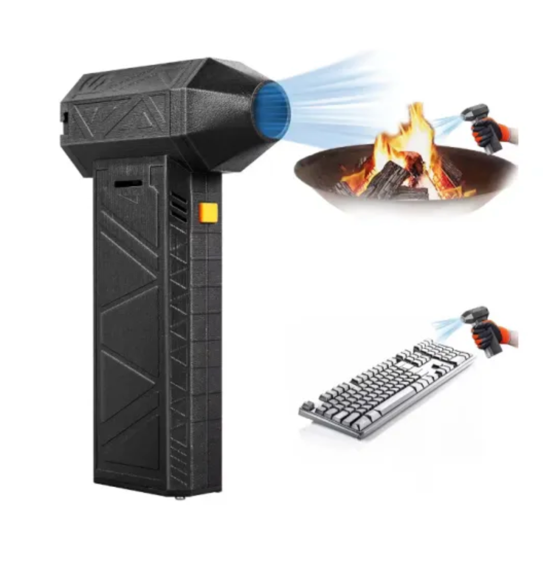 Suflanta Vant pentru Uscare/Curatare, 80.000 RPM, Afisaj Digital, Hoco HX67, Negru