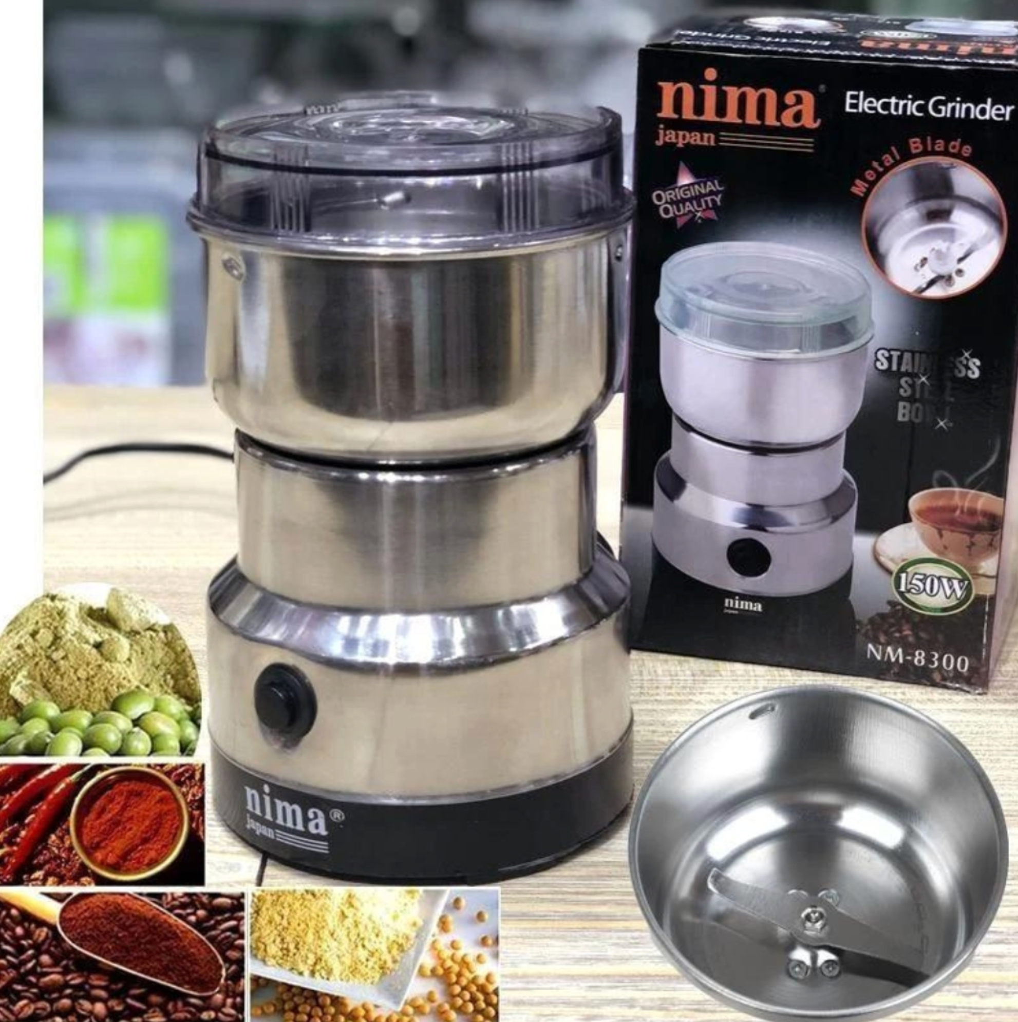 Rasnita electrica pentru cafea Nima NM-8300