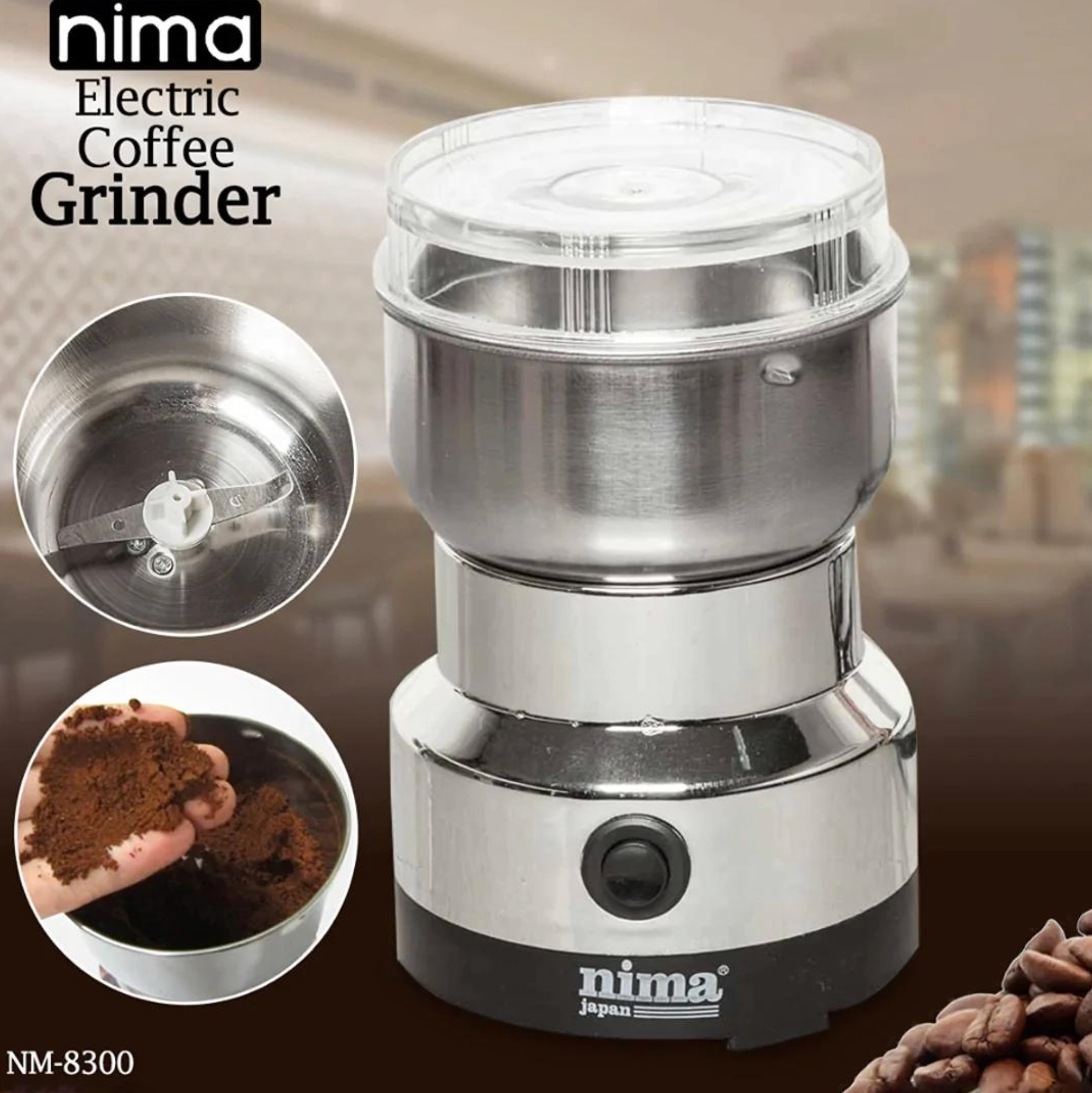 Rasnita electrica pentru cafea Nima NM-8300