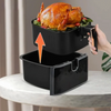Friteuză Aer Raf-5294 cu Coș Detașabil 8lt Negru 1700w + CADOU CARTE DE RETETE
