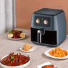 Friteuză Aer Raf-5294 cu Coș Detașabil 8lt Negru 1700w + CADOU CARTE DE RETETE
