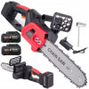Motofierăstrău fără Fir 12 Inch, 1200W, 48V, 2 Acumulatori Litiu, Tăiere Eficientă