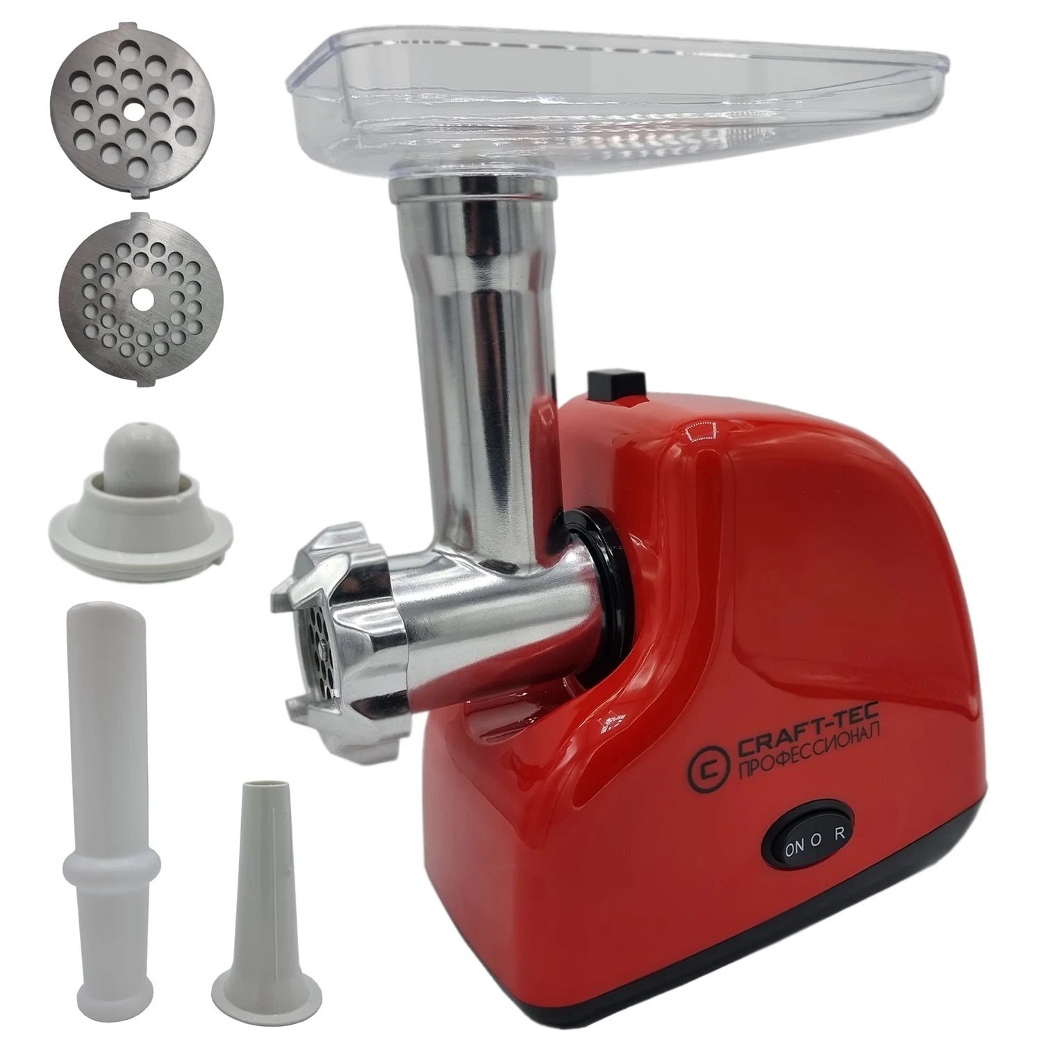 Mașină de Tocat Carne Electrică Craft-Tec MX714, 3000W, 2 Site, Funcție Revers
