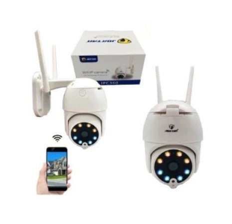 Set 3 Camera Wireless de exterior, Full HD, cu zoom si vedere 360 grade