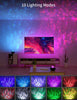 Proiector Lumină Stele Amouhom LED Galaxy, Difuzor Bluetooth, Telecomandă, USB