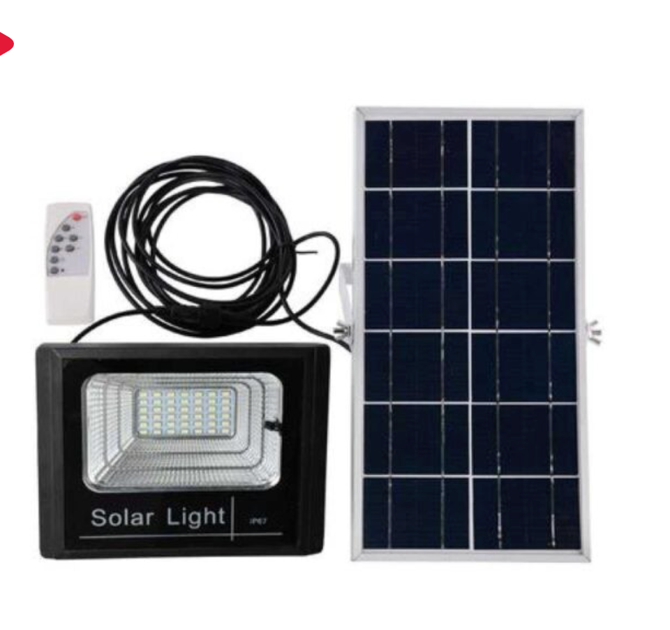 -Proiector Solar 50W ,Led SMD, senzor de miscare, telecomanda cu functii multiple,