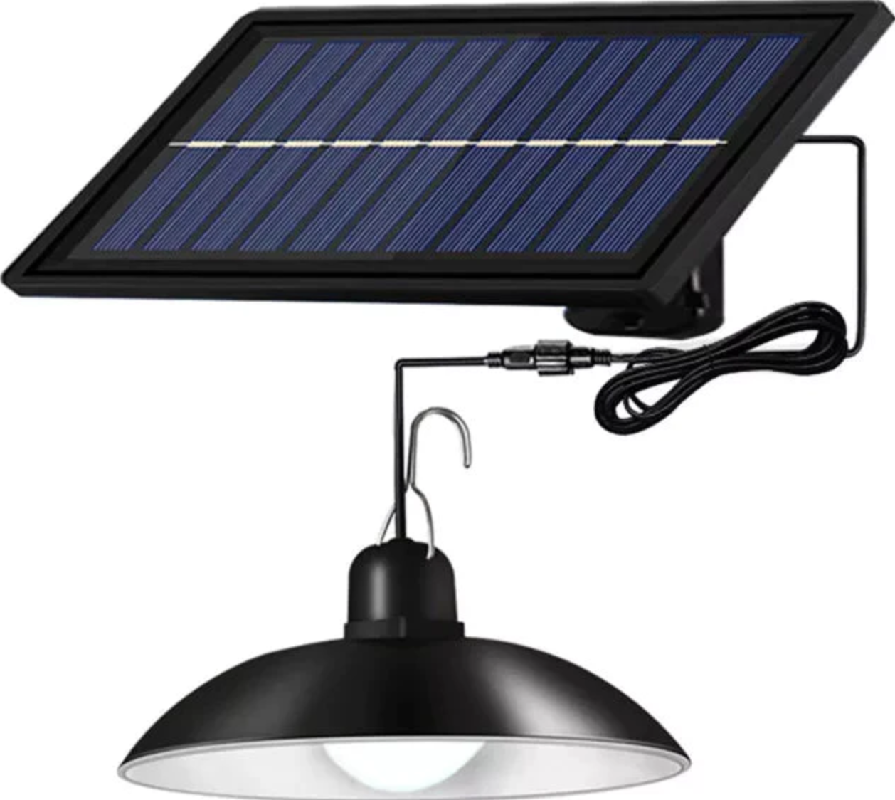 NOU:Lampa solara suspendata, cu telecomanda, 90 Lm/W