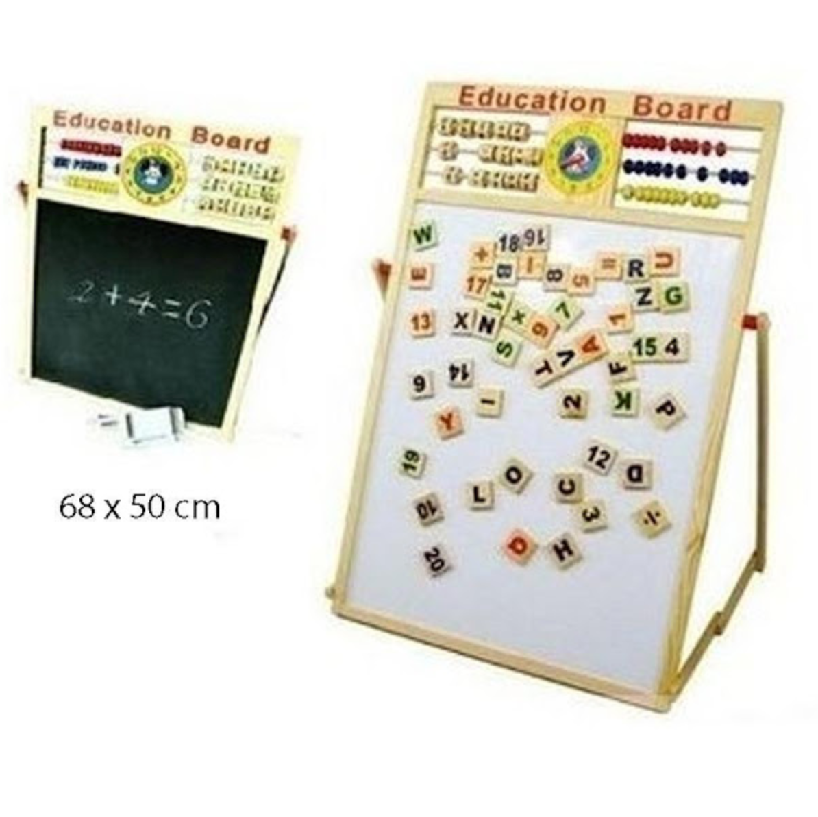 NOU:Tabla educativa multifunctionala pentru copii 40 x 40 cm