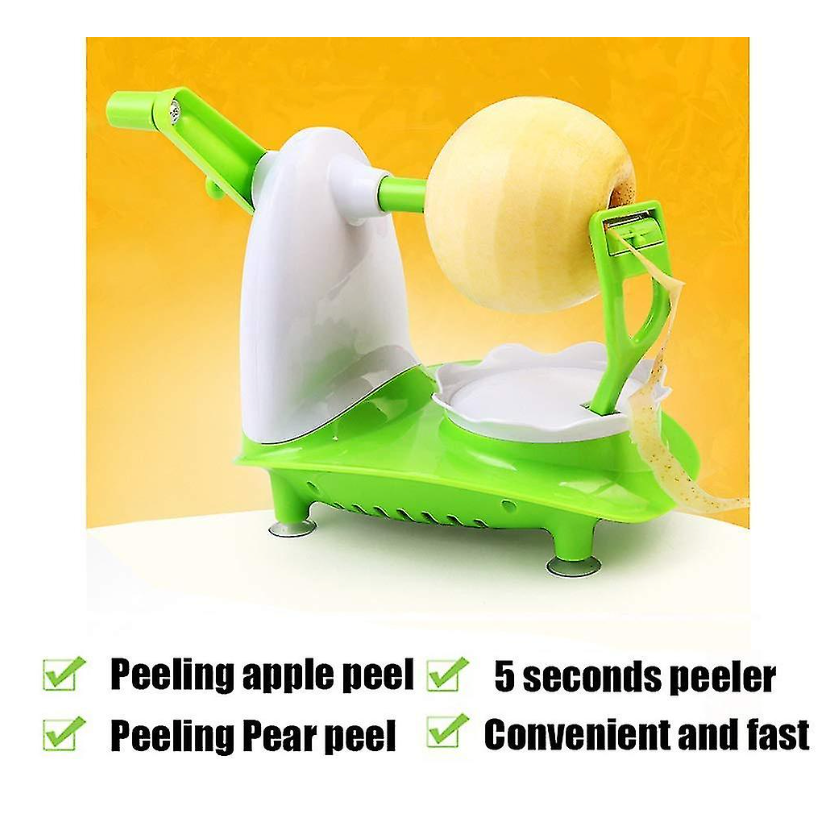 NOU: Apple Peeler, multifuncțională de fructe Peeler Rapid Manual Set Apple Pear Peeler cinci