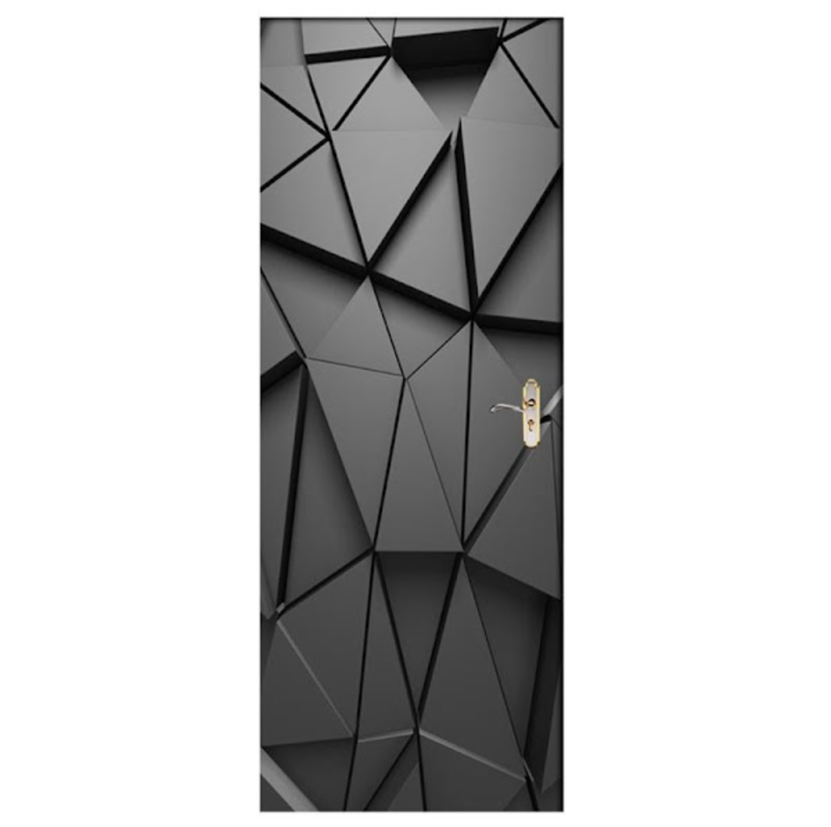 NOU: Autocolant decorativ pentru usa - 77 x 200 cm, Black Creative