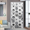 NOU: Autocolant decorativ pentru usa - 77 x 220 cm, Grey Comb