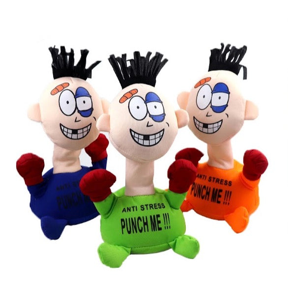 Jucarie interactiva antistres, Punch Me, 25 cm