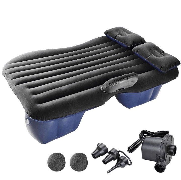 Saltea auto gonflabila, 2 perne incluse, bancheta masina